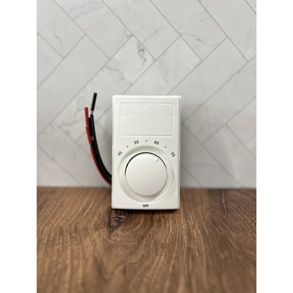 Mears White Double Pole Heat Control, DoubLe Pole, WHITE M602W